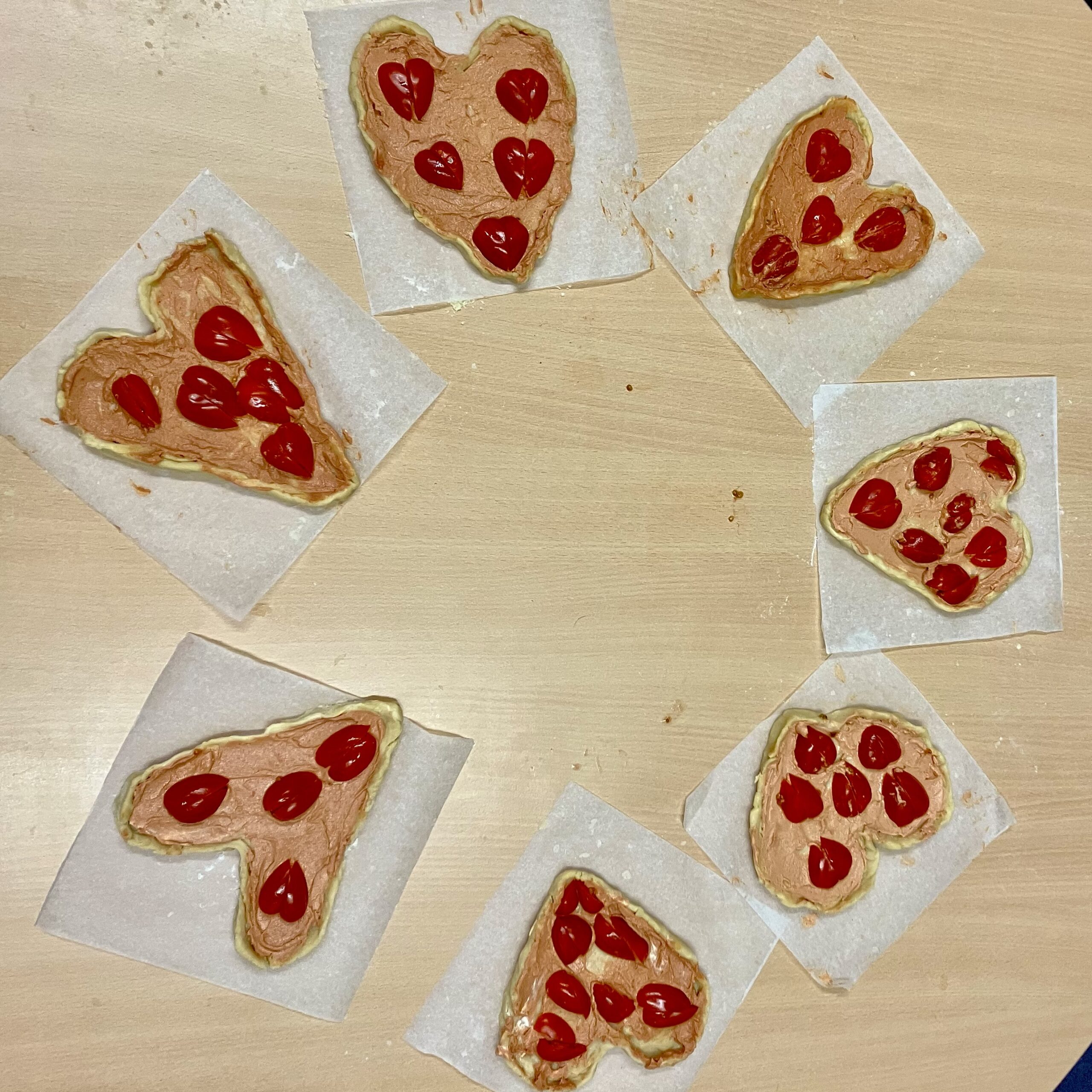 AFTERSCHOOL (age 5-11) - Tomato Heart Tart (Mon 9 Feb, 4-5pm)